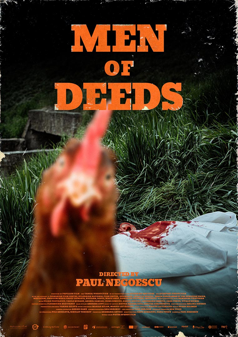 Oameni de treabă / Men of Deeds (2022) Poster film Oameni de treabă (2022), regia Paul Negoescu – producție Tangaj Production și Papillon Film, portofoliu ARTRIGHT.