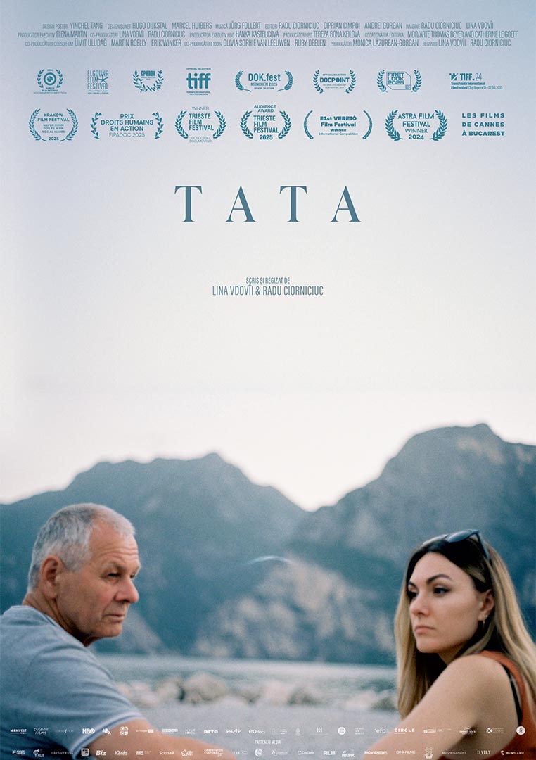 Tata / Father (2024) Poster film Tata (2024), regia Radu Ciorniciuc și Lina Vdovîi – producție Manifest Film, portofoliu ARTRIGHT.